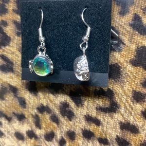Mystic glass earrings